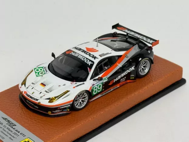 BBR Ferrari 458 Italia 8c Gt2 Hankook Team Farnbacher N 89 24h Le Mans 2011 Farnbacher Simonsen Keen 1:43 BBRC61