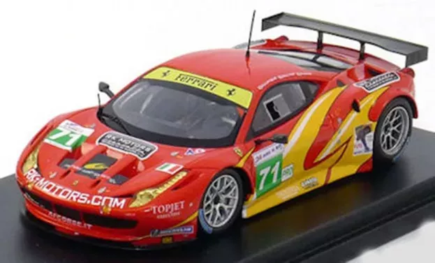 Truescale Ferrari 458 Italia 8c Gt2 N 71 24h Le Mans 2011 Kauffman Waltrip Aguas 1:43 TSM11FJ022