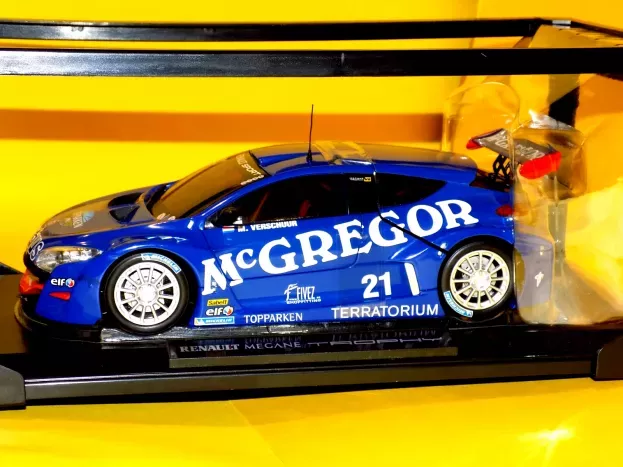 Norev Renault Megane V6 Trophy Team Mc-gregor N 21 Winner World Series 2009 M. Verschuur 1:18 185108
