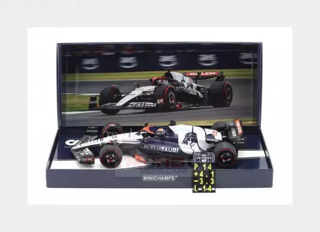 Minichamps Alpha Tauri F1 At04 Team Alpha Tauri N 21 Silverstone British Gp 2023 Nyck De Vries 1:18 147230121