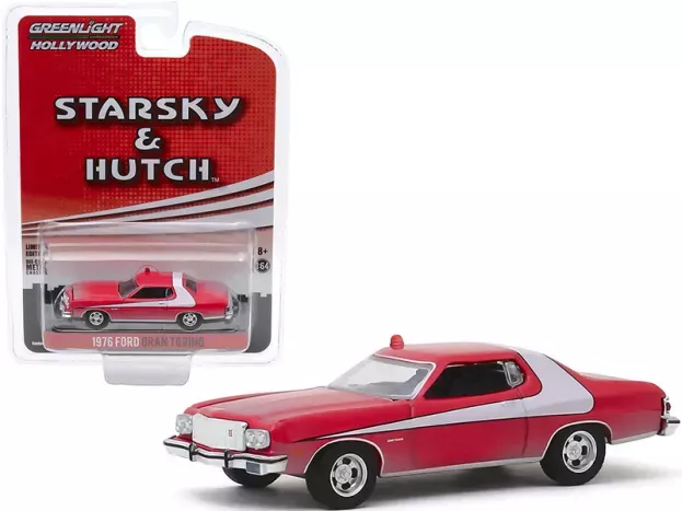 Greenlight Ford Gran Torino Coupe Dirty Version 1976 Starsky & Hutch 1:64 44855F