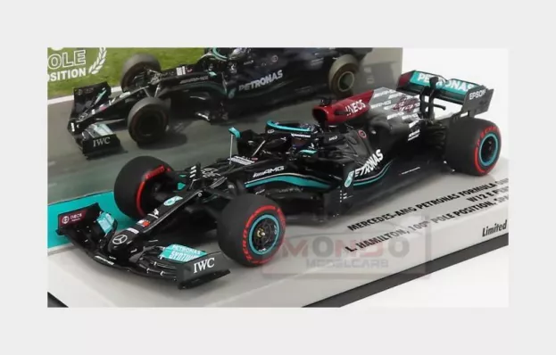 Minichamps Mercedes F1 W12 Mercedes M12 Eq Power+ Team Amg Petronas Motorsport Formula One N 44 100th Pole Position Winner Spain Gp 2021 Lewis Hamilton 1:43 413210444