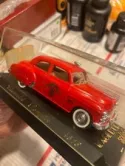 VINTAGE "NIB" MINT, BOXED SOLIDO RED CHEVROLET POMPIER FIRE DEPT #4518, WOW!!