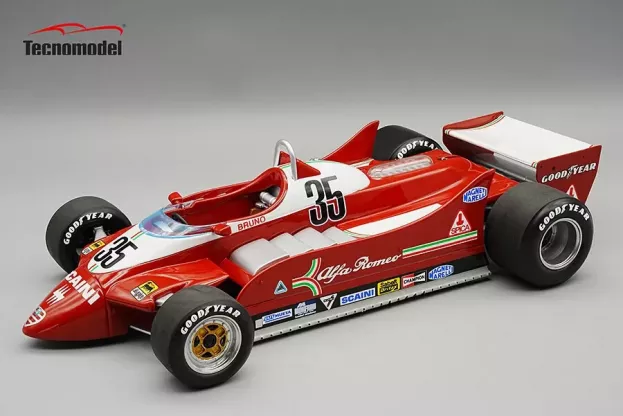 Tecnomodel Alfa Romeo F1 179 N 35 Italy Gp 1979 Bruno Giacomelli 1:18 TM18-281C