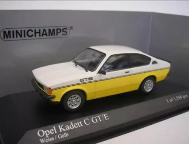 Minichamps Opel Kadett C Gt e Coupe 1978 1:43 400048120