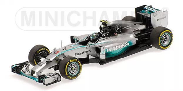 Minichamps Mercedes F1 W05 Amg Petronas N 6 Abu Dhabi Gp 2014 Nico Rosberg 1:43 410140406