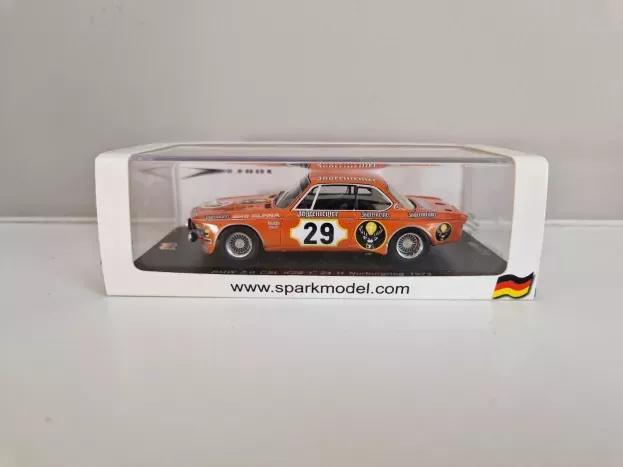 Spark Bmw 3.0 Csl Jagermeister N 29 Winner 24h Nurburgring 1973 N.lauda H-p.joisten 1:43 SG004