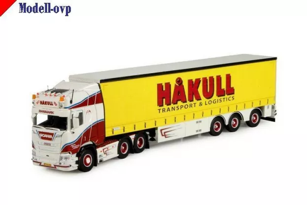 Tekno Scania Christensen Hakull Scania Ngs R-serie Highline Curtainside Semitrailer 1:50 75066