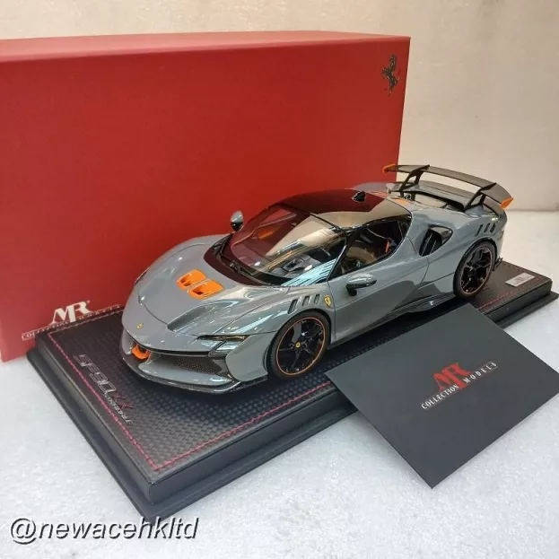 MR Models Ferrari Sf90 Xx Stradale 2024 Con Vetrina With Showcase 1:18 FE041SE2