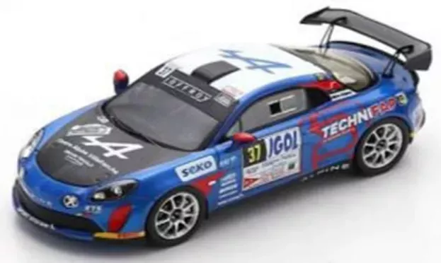 Spark Renault Alpine A110 Rgt N 37 Rally Mont Blanc Morzine 2020 E.guigou A.coria 1:43 SF238