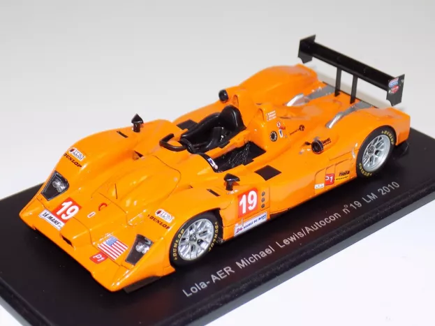 Spark Lola Aer Michael Lewis autocon N 19 24h Le Mans 2010 Lewis Willmans Burgess 1:43 S2557
