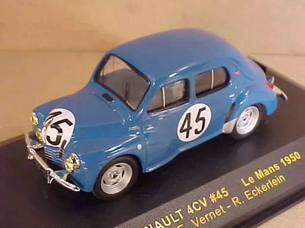 IXO Models Renault 4cv N 45 Le Mans 1950 J.e.vernet R.eckerlein 1:43 LMC085
