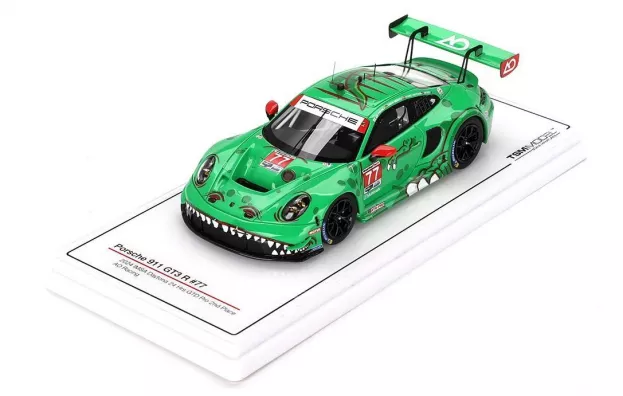 Truescale Porsche 911 992 Gt3 Team Ao Racing N 77 2nd Gtd Pro Class Imsa 24h Daytona 2024 Michael Christensen Sebastian Prialux Laurin Heinrich 1:43 TSM430801