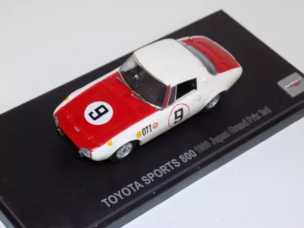 Kyosho Toyota Sports 800 N 9 3rd Grand Prix Japan 1966 1:43 03092F