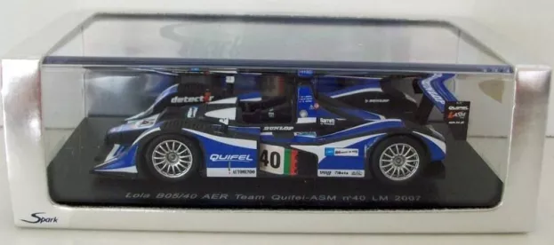 Spark Lola B05 40 Aer Team Quifel-asm N 40 Le Mans 2007 M.p.amaral M.de Castro W.hughes 1:43 S0248