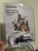 Greenlight 1:64 Norman Rockwell 1971 Jeep DJ-5 US Mail USPS Postal Truck 37150C