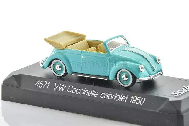 Solido Volkswagen Beetle Coccinelle Cabriolet 1950 1:43 4571