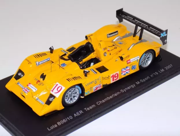 Spark Lola B06 10 Aer N 19 Team Chamberlain-synergy M-sport Le Mans 2007 G.evans B.berridge P.owen 1:43 S0240