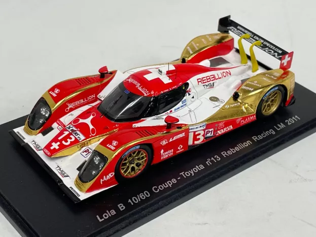 Spark Lola B10 60 Toyota Rebellion Racing N 13 24h Le Mans 2011 G.smith A.belicchi J-c.boullion 1:43 S2528