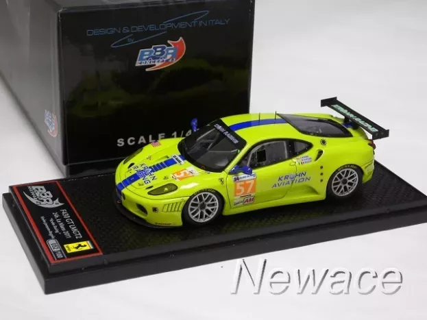 BBR Ferrari F430gt Lmgt2 N 57 Krohn Racing Lmgt2 Class 24h Le Mans 2011 T.krohn N.jonsson M.rugolo 1:43 BBRC68