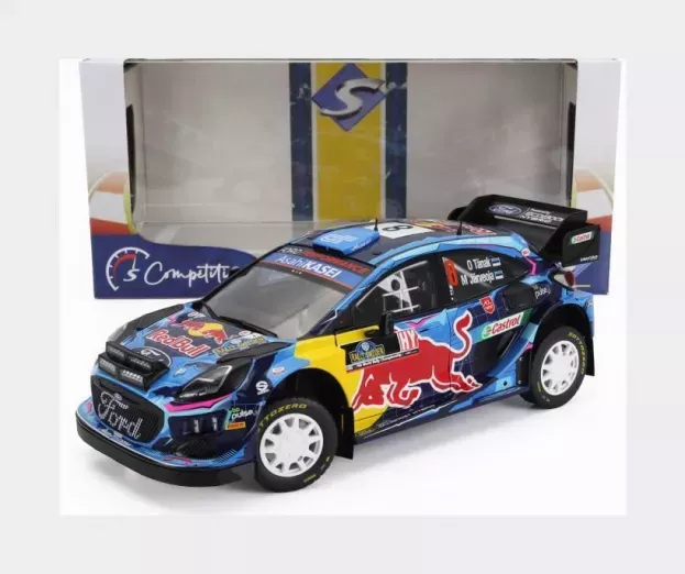 Solido Ford Puma Rally1 Team Red Bull Ford World Rally M-sport N 8 Winner Rally Sweden 2023 Ott Tanak Martin Jarveoja 1:18 1809503