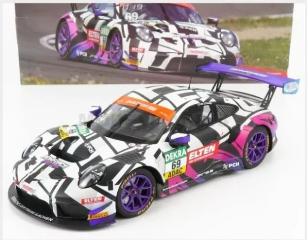 Minichamps Porsche 911 991 Gt3 R Team Iron Force Racing N 69 Gt Masters 2019 J.e.slooten L.luhr 1:18 153196069