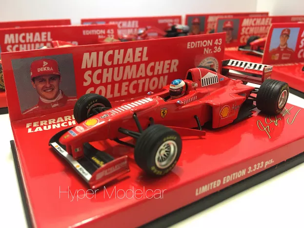Minichamps Ferrari F1 F310b N 3 Launch Version 1998 M.schumacher 1:43 510984393