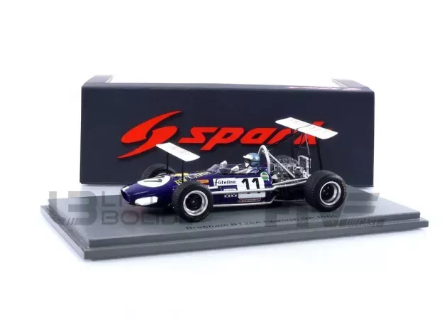 Spark Brabham F1 Bt26a N 11 Spain Gp 1969 Piers Courage 1:43 S8316