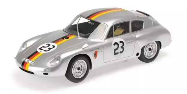 Minichamps Porsche 356b Abarth 1600 Gs Carrera Gtl N 23 2nd Grosser Preis Solitude 1962 G.koch 1:18 107626823