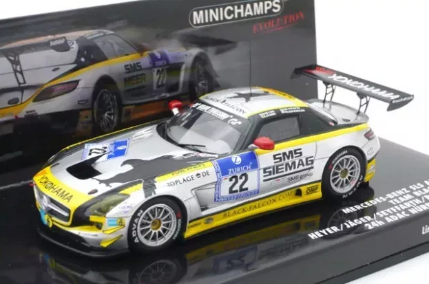 Minichamps Mercedes Sls Amg Gt3 N 22 24h Nurburgring 2011 Heyer Jager Seyffarth Bleekemolen 1:43 437110322