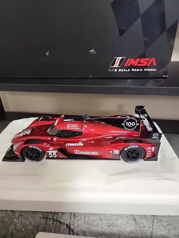 Truescale Mazda Rt-24p Dpi 2.0l Turbo Team Joest Mazda Motorsport N 55 Winner Imsa 12h Sebring 2020 J.bomarito R.hunter-reay H.tincknell 1:18 TS0309