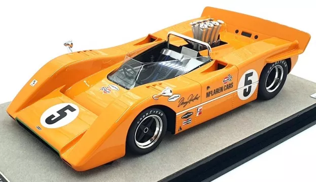 Tecnomodel Mclaren M8a Can Am N 5 Winner Road America 1968 D.hulme 1:18 TM18-252B