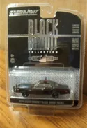 GREENLIGHT Black Bandit 1976 Dodge Coronet Back Bandit Police Series 18 #27930