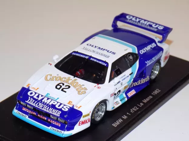 Spark Bmw M1 Emka Productions N 62 21th 24h Le Mans 1982 S.o'rourke R.down N.mason 1:43 S1586
