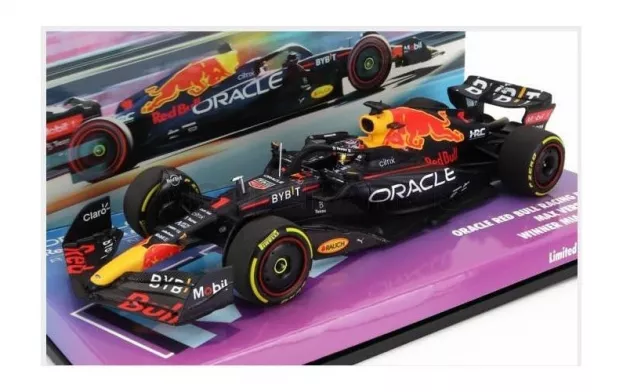 Minichamps Red Bull F1 Rb18 Team Oracle Red Bull Racing N 1 Winner Miami Gp World Champion 2022 Max Verstappen 1:43 447220501