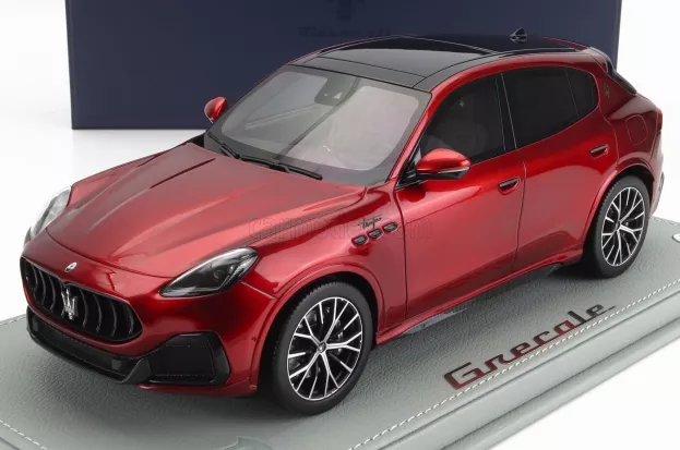 BBR Maserati Grecale Trofeo Suv 2023 Con Vetrina With Showcase 1:18 P18220B-VET