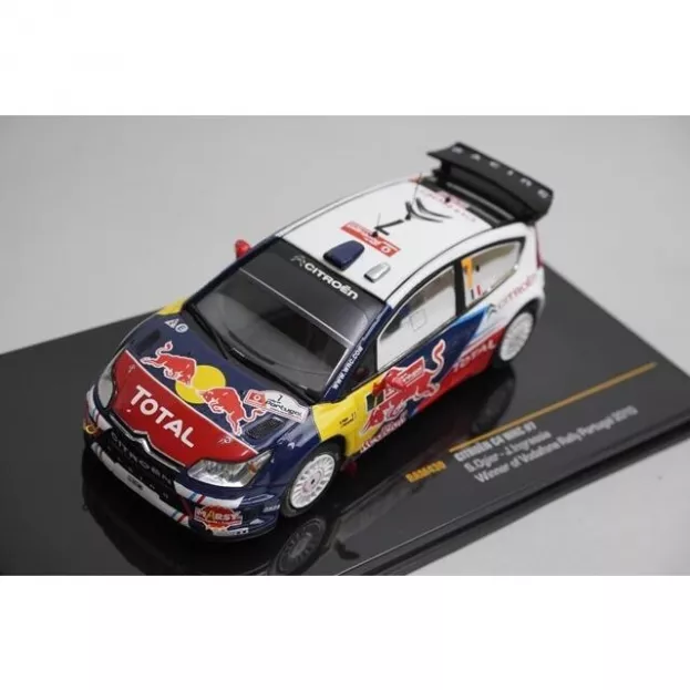 IXO Models Citroen C4 Wrc Red Bull N 7 Winner Rally Portugal 2010 S.ogier J.ingrassia 1:43 RAM430