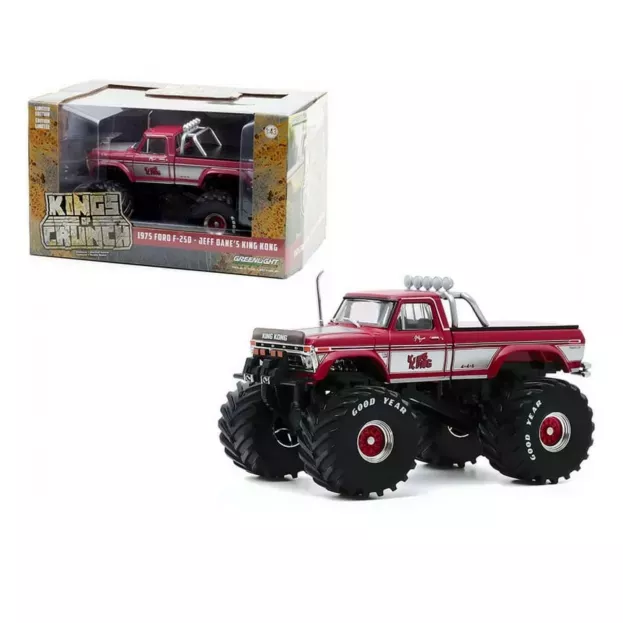 Greenlight Ford F-250 Pick-up Bigfoot Monster Truck King Kong 1975 1:43 88032