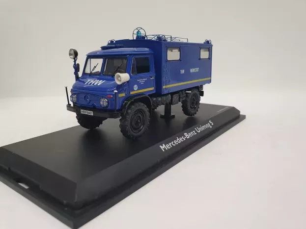 Schuco Mercedes Unimog 404s Thw 1:43 3392