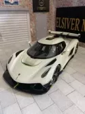 2021 Koenigsegg Jesko  in Pearl White - GT Spirit - 1/18 - GT389 - LE of 999