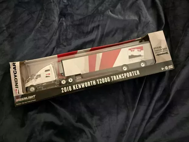 Greenlight Kenworth T2000 Truck Car Transporter 2012 Indycar Series Season 2018 1:64 29951