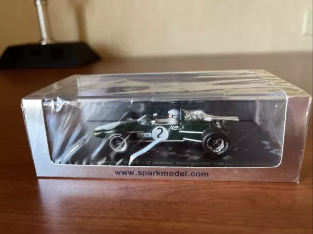 Spark Brabham F1 Bt24 N 2 World Champion Winner German Gp Denis Hulme 1967 1:43 S3506