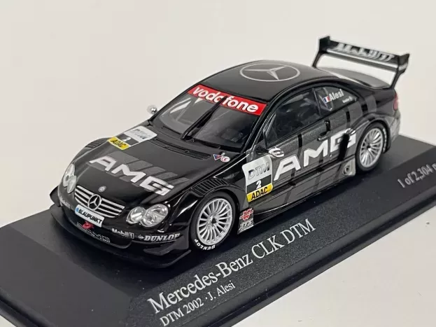 Minichamps Mercedes Clk-class Team Amg N 2 Dtm 2002 J.alesi 1:43 400023202