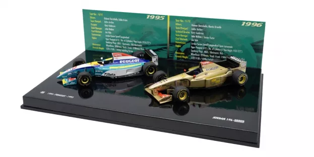 Minichamps Jordan F1 Set 2x Jordan 1995 & 1996 1:43 402109596
