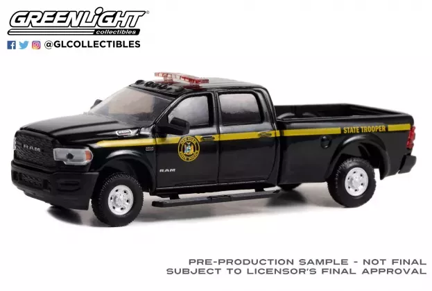 Greenlight Dodge Ram 2500 Pick-up New York Police 2021 1:64 43020E