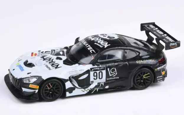 Paragon Mercedes Gt3 Amg Team Madpanda Motorsport N 90 24h Spa 2022 S.walkinshaw O.tunjo P.kujula E.p.companc 1:64 PA-55356