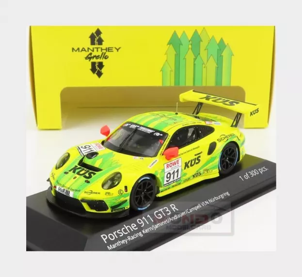 Minichamps Porsche 911 991-2 Gt3 R Team Manthey Racing N 911 Vln 24h Nurburgring 2020 M.campbell L.kern M.jaminet J.anlauer 1:43 MG-M-911-20-4302