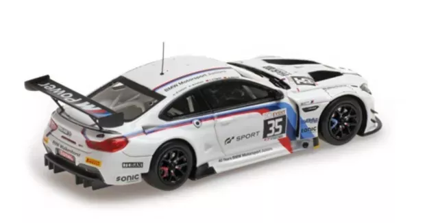 Minichamps Bmw 6-series M6 Gt3 Team Walkenhorst Motorsport N 35 24h Spa 2017 M.henkola N.menzel C.krognes M.palttala 1:43 437172635