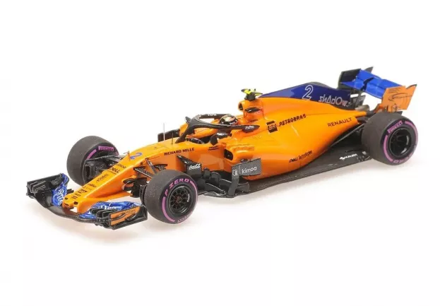 Minichamps Mclaren F1 Mcl33 Team Mclaren F1 N 2 Abu Dhabi Gp Last Race 2018 Stoffel Vandoorne 1:43 537186402