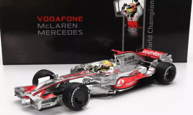 Minichamps Mclaren F1 Mp4 23 Team Vodafone Mclaren Mercedes N 22 World Champion Brazilian Gp With Rain Tires 2008 Lewis Hamilton 1:18 533081832